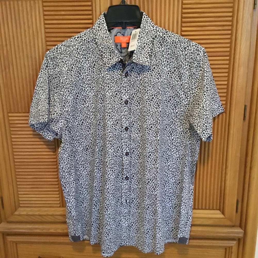 Men’s Leopard Print Shirt - New with Tag - Size XL